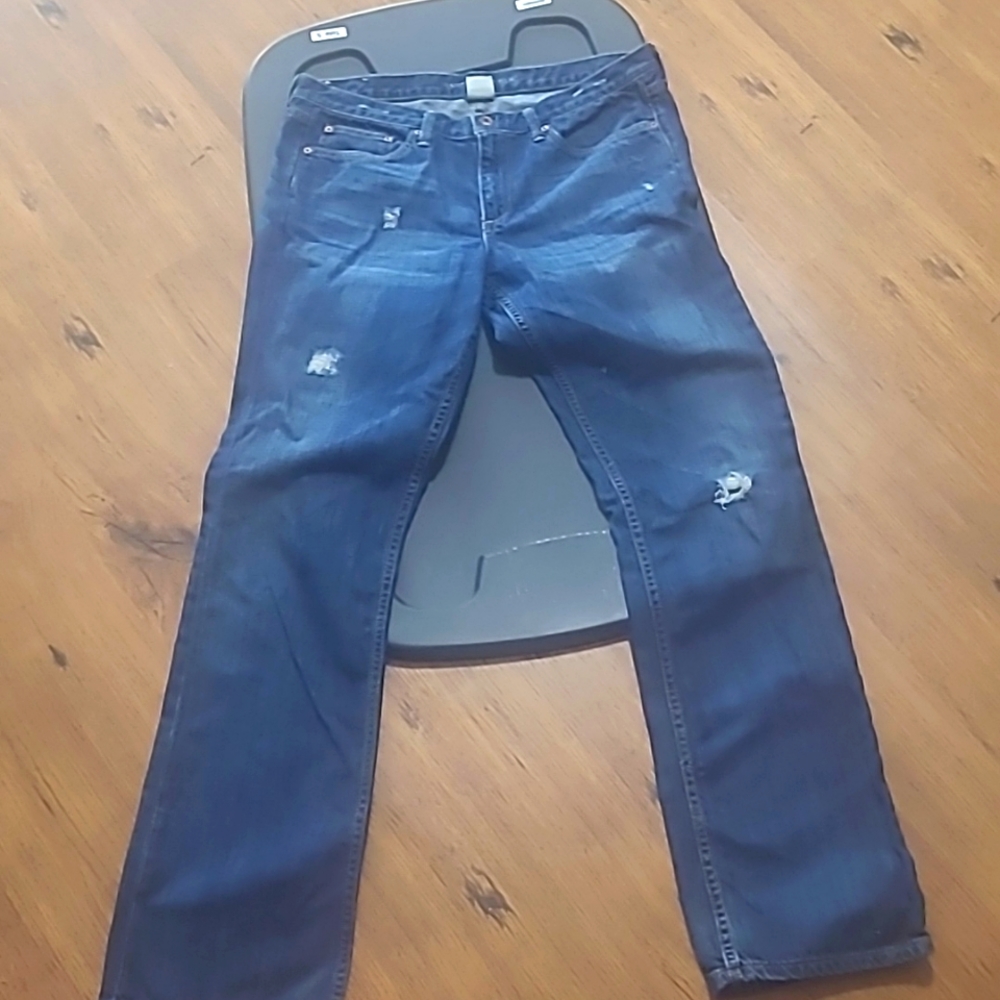 Banana Republic Blue Straight Leg Jeans